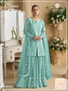 Sana 5819 By Sayuri Heavy Net With & Sequence Work Readymade Suits Wholesale Suppliers In Mumbai